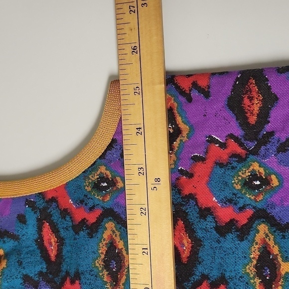 Handmade Reversible fleece-liked cotton fabric and denim zipper  Front clossure - Picture 11 of 13